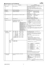 GRM022R61A152ME19L Datasheet Page 2