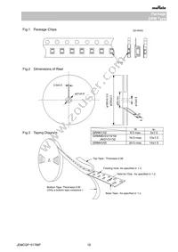 GRM0335C1H100FA01J Datasheet Page 10