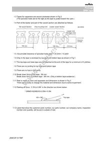 GRM0335C1H100FA01J Datasheet Page 11