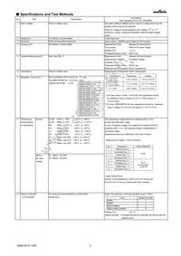 GRM033C71C104KE14E Datasheet Page 2