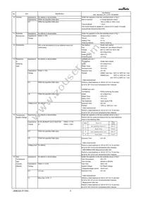 GRM033C71C104KE14E Datasheet Page 3