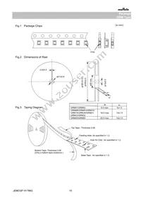 GRM033C80J105ME05E Datasheet Page 10