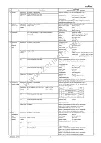 GRM033C81A105ME05E Datasheet Page 3