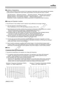 GRM033C81A105ME05E Datasheet Page 12