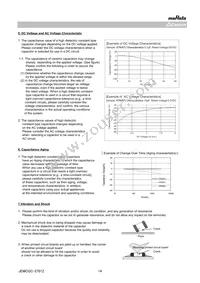 GRM033C81A105ME05E Datasheet Page 14