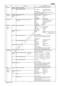 GRM033C81C104KE14E Datasheet Page 3