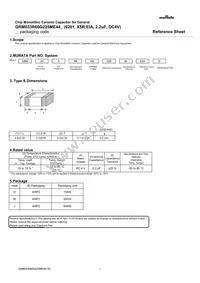 GRM033R60G225ME44D Datasheet Cover