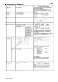 GRM033R61E104ME14D Datasheet Page 2