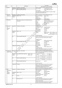 GRM033R6YA104ME14E Datasheet Page 3