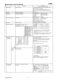 GRM152R61A224KE19D Datasheet Page 2