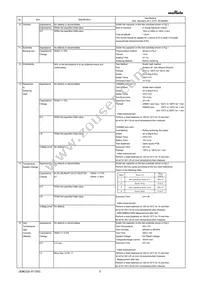 GRM153R61A105ME95J Datasheet Page 3