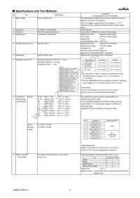 GRM155C80G225ME15D Datasheet Page 2