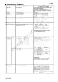 GRM155R61C105KA12D Datasheet Page 2