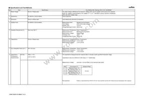 GRM155R61C474ME01D Datasheet Page 2