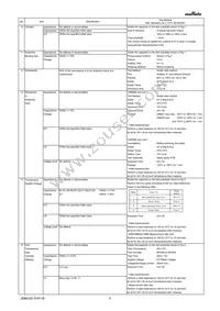 GRM155R61H474KE11D Datasheet Page 3