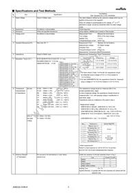 GRM155R62A104KE14D Datasheet Page 2