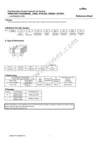 GRM15XR71E222MA86D Datasheet Cover