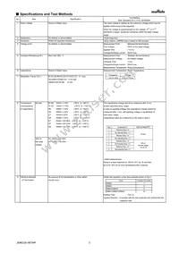 GRM188R61A106ME69D Datasheet Page 2