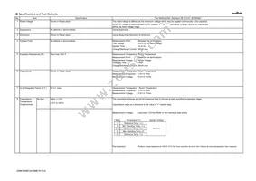 GRM188R61A475ME15J Datasheet Page 2