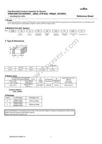 GRM188R72D102KW07D Datasheet Cover