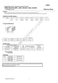 GRM21A5C2D101JW01D Datasheet Cover