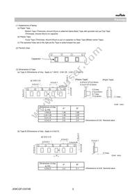 GRM21A5C2D101JW01D Datasheet Page 5