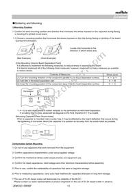 GRM21A5C2D151JW01D Datasheet Page 13