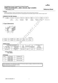 GRM21A5C2D680JW01D Datasheet Cover