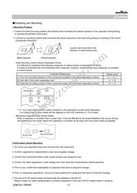 GRM21A5C2E102JWA1D Datasheet Page 13