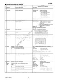 GRM21A5C2E151JW01D Datasheet Page 2