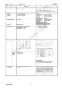 GRM21BC81C106KE15L Datasheet Page 2