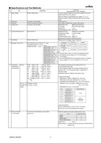 GRM21BR61C106ME15L Datasheet Page 2