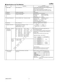 GRM21BR71A106KA73K Datasheet Page 2