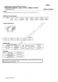 GRM21BR72A103MA01L Datasheet Cover