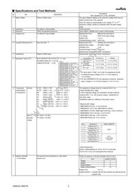 GRM319R61C226ME15D Datasheet Page 2