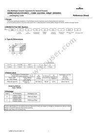 GRM31A7U2J101JW31D Datasheet Cover