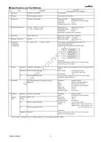 GRM31BR72D153KW01L Datasheet Page 2