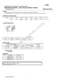 GRM31BR72E153KW01L Datasheet Cover