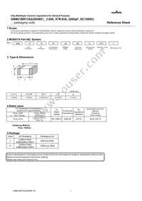 GRM31BR73A222KW01L Datasheet Cover