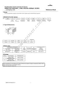 GRM31C5C1H623JA01K Datasheet Cover