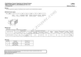 GRM31CC80J226KE19L Datasheet Cover