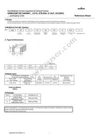 GRM32QR72E154KW01L Datasheet Cover