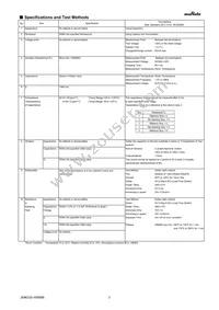 GRM42A5C3F220JW01L Datasheet Page 2