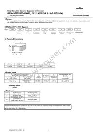 GRM43QR72D154KW01L Datasheet Cover