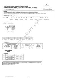 GRM55DR72E684KW01L Datasheet Cover