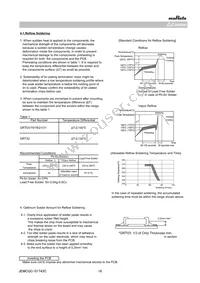 GRT188C81C105KE13D Datasheet Page 16