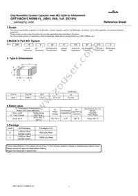 GRT188C81C105ME13D Datasheet Cover