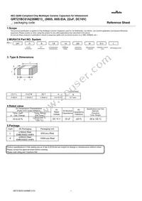 GRT21BC81A226ME13L Datasheet Cover