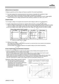 GRT31CR61A106ME01L Datasheet Page 12