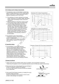 GRT31CR61C475KE01L Datasheet Page 13